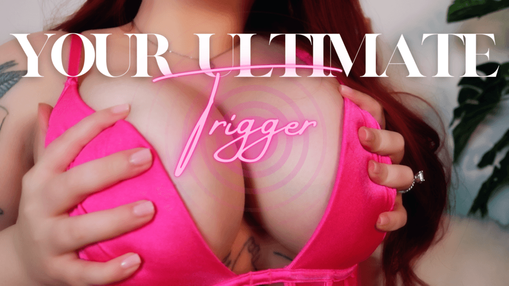 adela divine's thumbnail for femdom pov clip your ultimate trigger, features findom, femdom, gooning, tease and denial