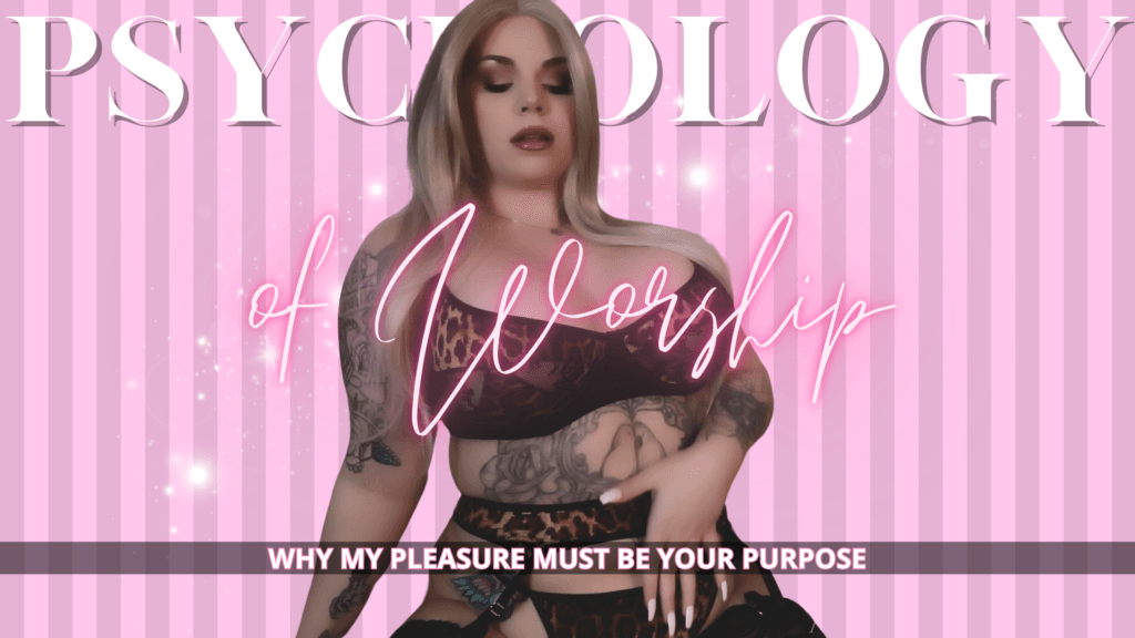 adela divine's thumbnail for femdom blog post about goddess worship and gooning