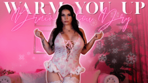 adela divine femdom and findom thumbnail for pov clip warm you up drain you dry, findom, financial domination, gooning, edging