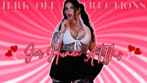 adela divine's thumbnail for femdom pov clip joi for human ATMs, human ATM JOI, findom, jerk off instructions, findom joi