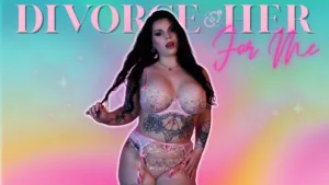 adela divine's thumbnail for femdom pov clip divorce her for me, homewrecking JOI, jerk off instructions, cum countdown